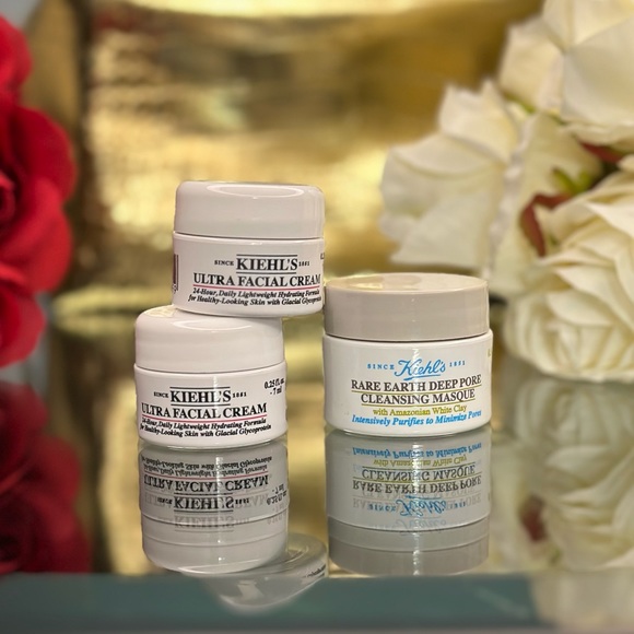 Kiehl's Other - Kiehl’s Ultra Facial Cream (2) & Rare Earth Deep Pore Cleansing Masque